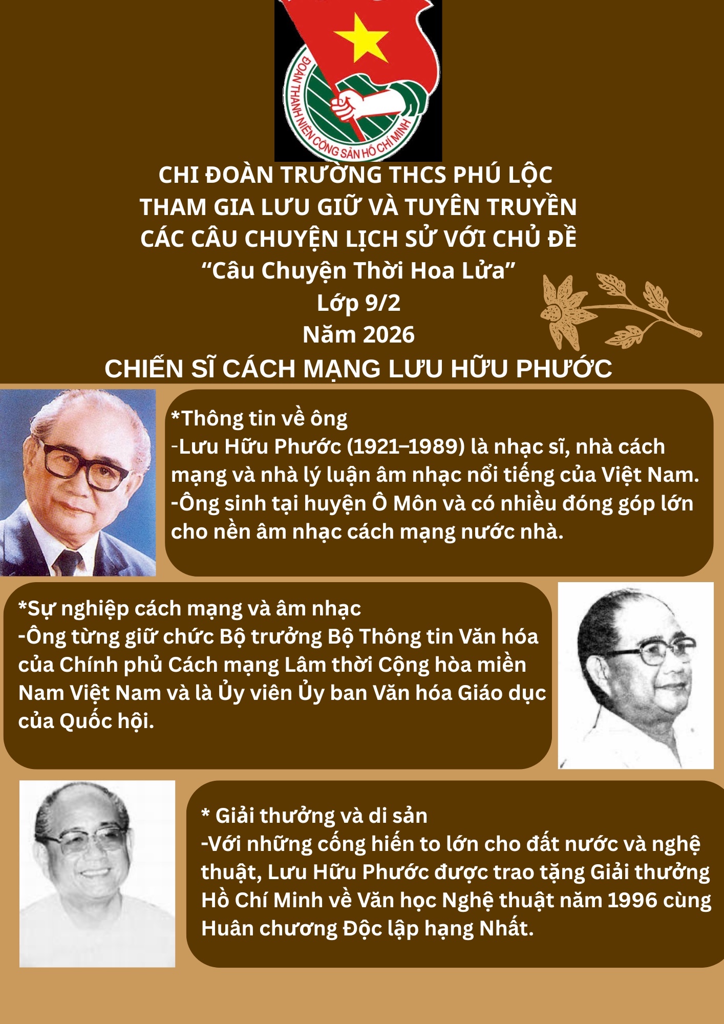 chiến sĩ cách mạng lưu hữu phước