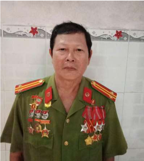 Ông Nguyễn Thái Bạch (sinh năm 1951)  Cựu chiến binh, cựu công an, thương binh hạng 3/4.