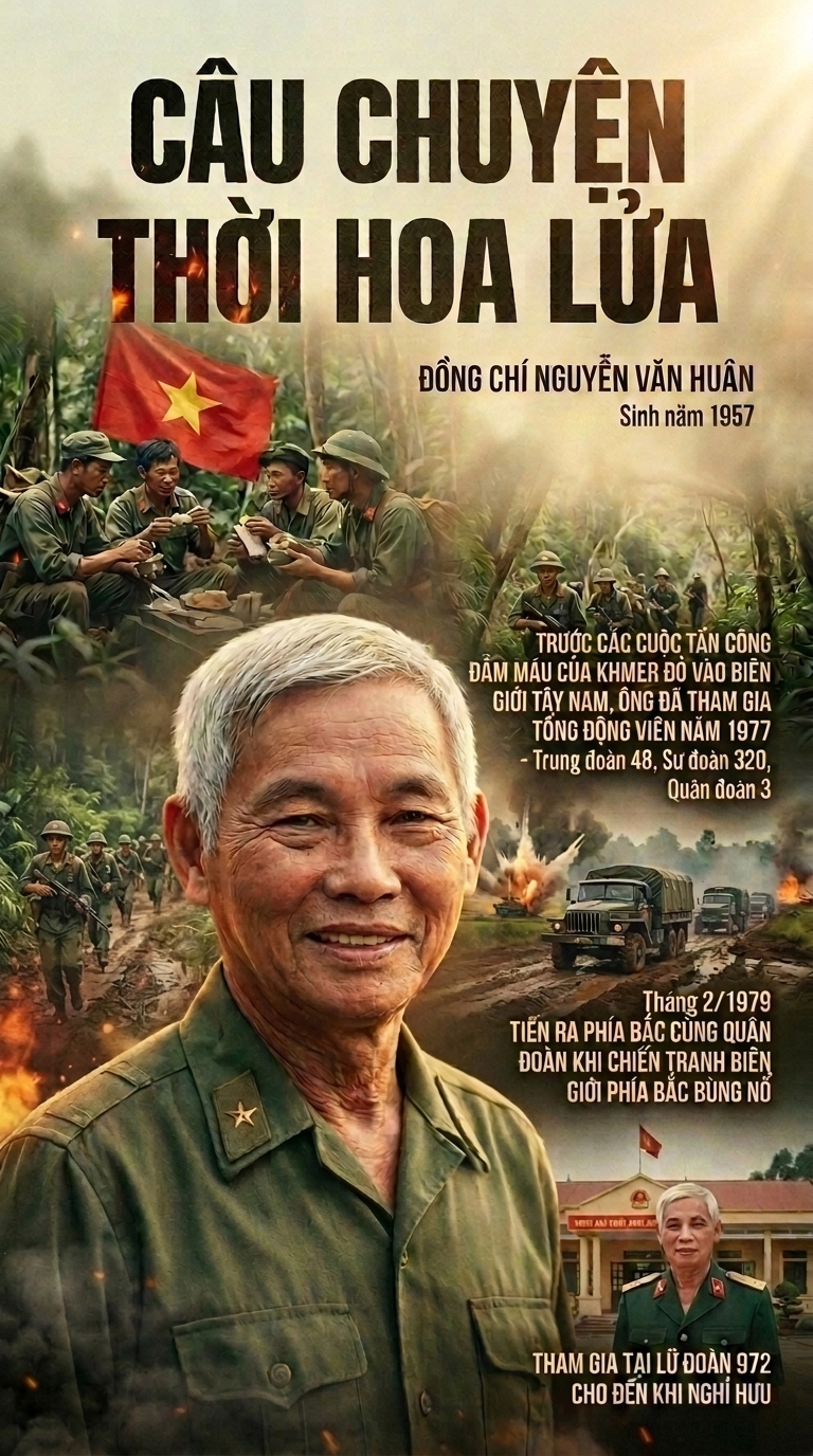 NGUYỄN VĂN HUÂN– NHỮNG KÝ ỨC KHÔNG THỂ QUÊN CỦA MỘT THỜI HOA LỬA