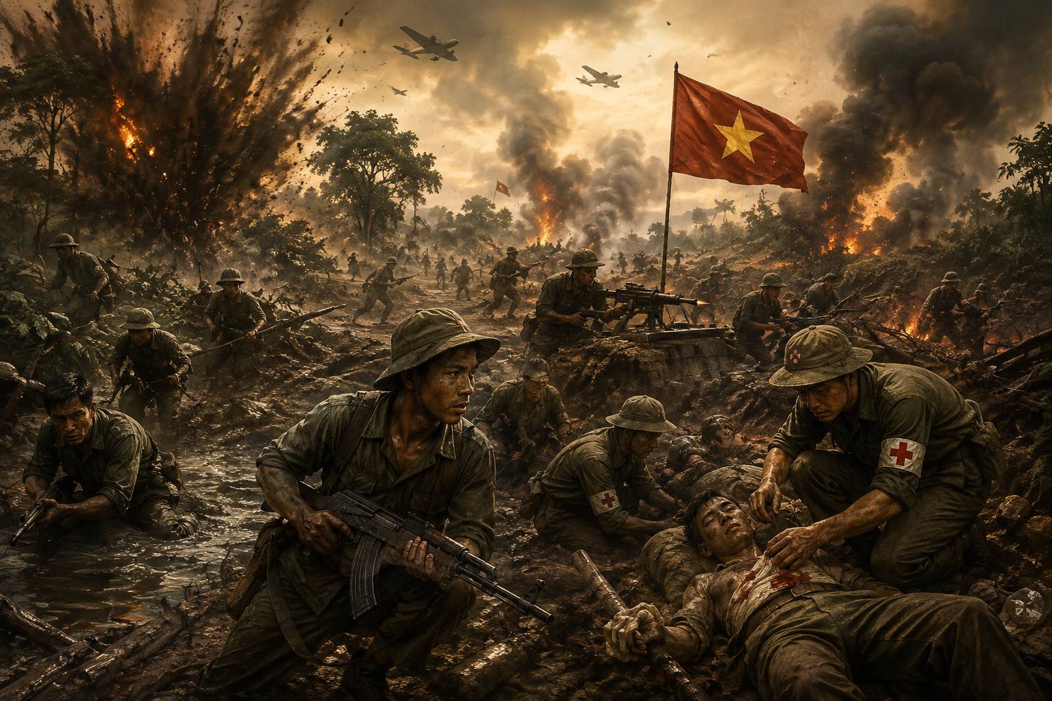 Chiếc khăn len của mẹ
