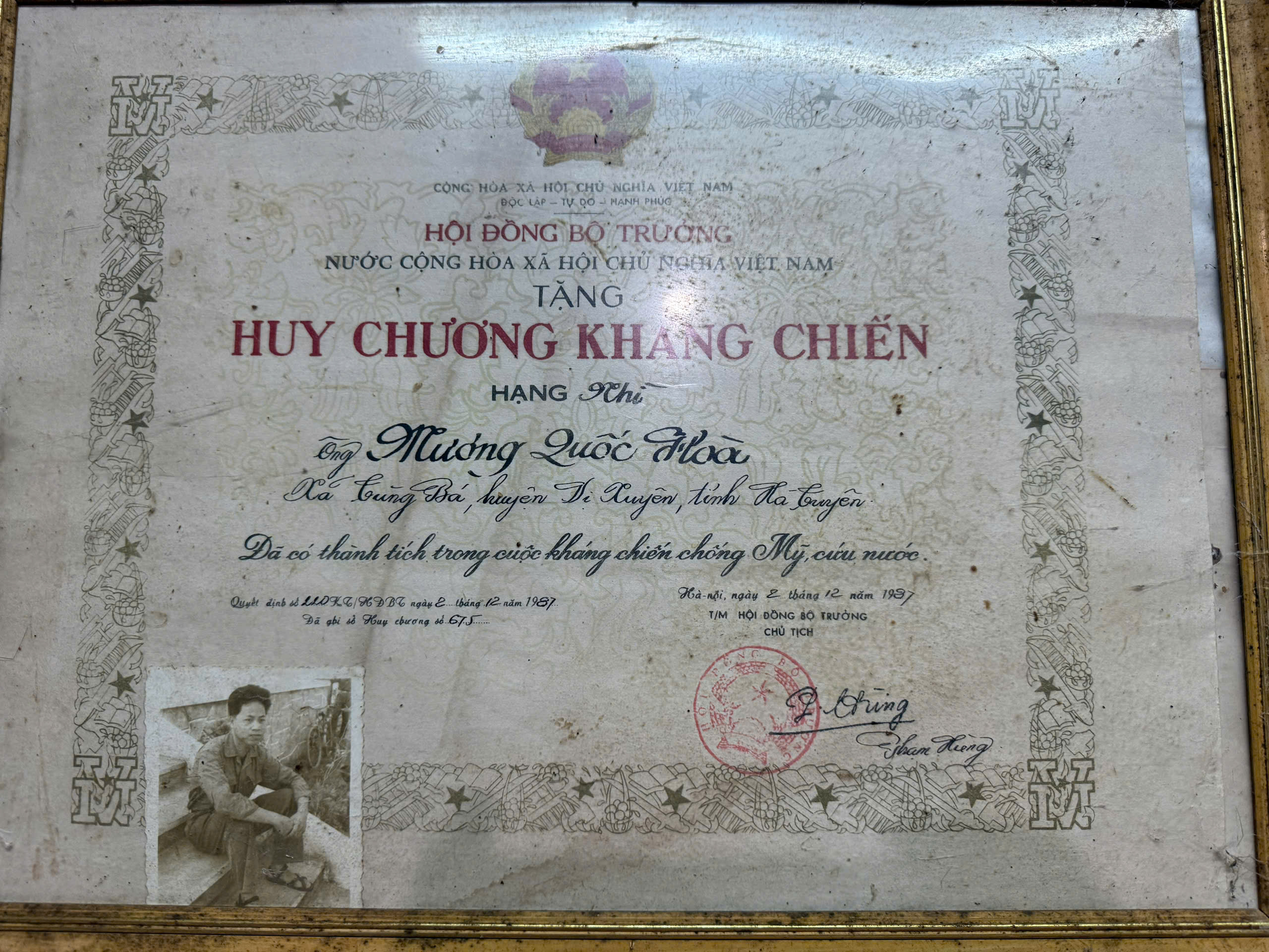 Nhật ký hành quân chống Mỹ của người chiến sĩ Dân tộc Tày