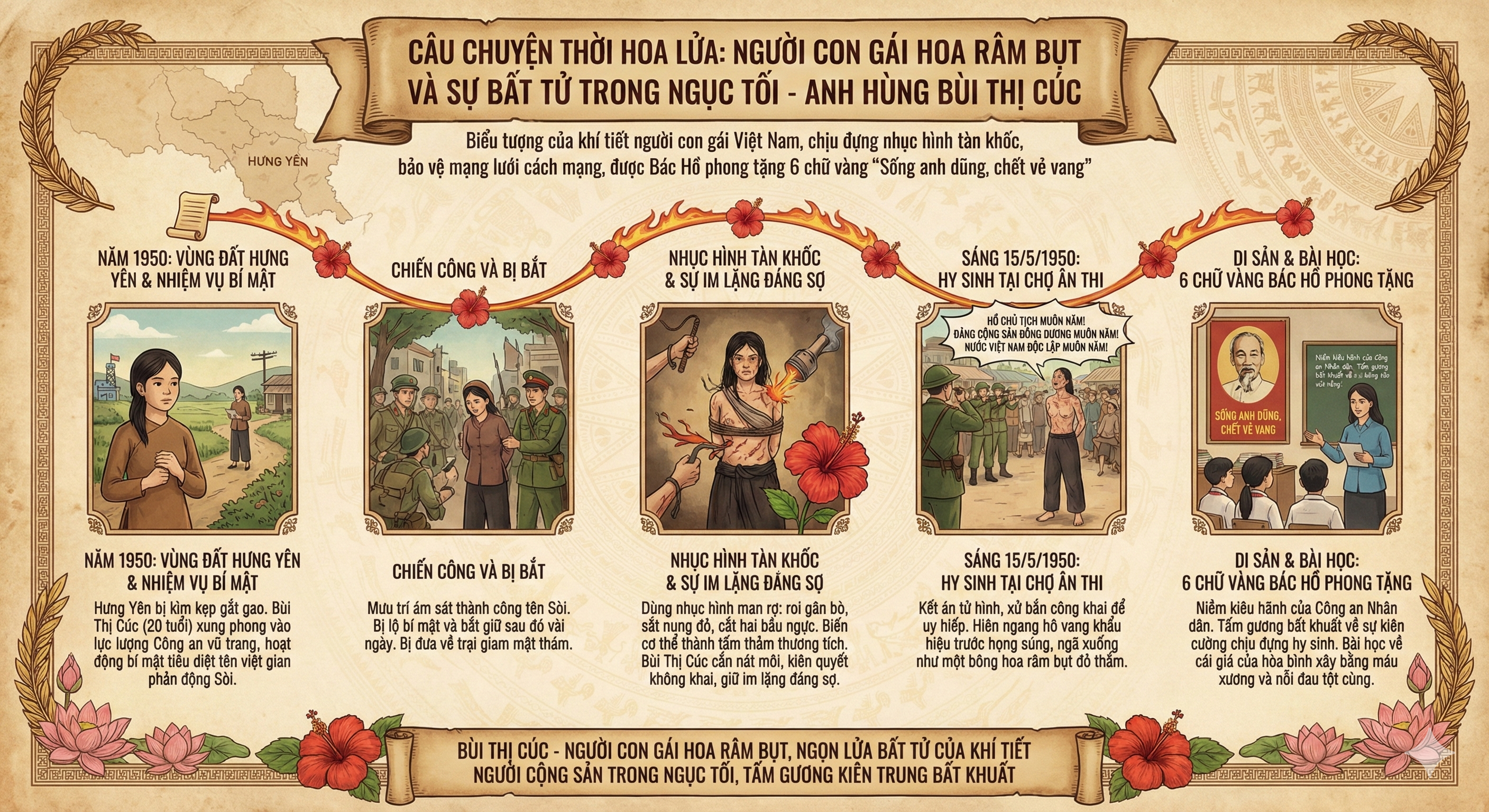 NGƯỜI CON GÁI HOA RÂM BỤT VÀ SỰ BẤT TỬ TRONG NGỤC TỐI