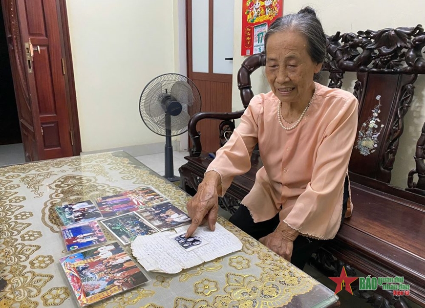 Cựu thanh niên xung phong Lê Thị Khải