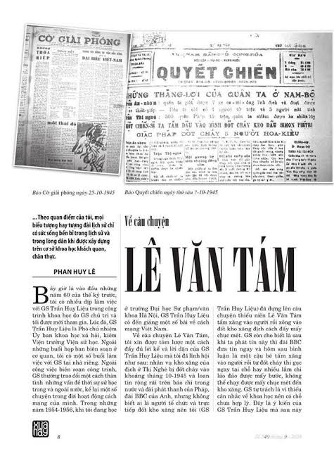 LÊ VĂN TÁM, HIỆN THỰC VÀ HUYỀN THOẠI