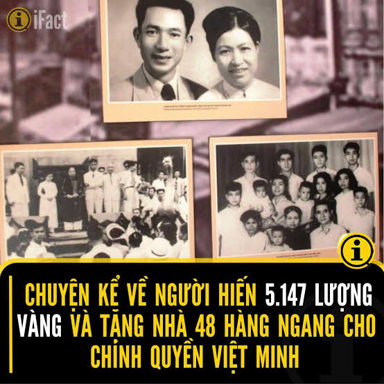 Vợ chồng doanh nhân Trịnh Văn Bô – Hoàng Thị Minh Hồ: Ngôi nhà 48 Hàng Ngang lịch sử và hơn 5.000 lượng vàng hiến tặng Tổ quốc buổi bình minh độc lập