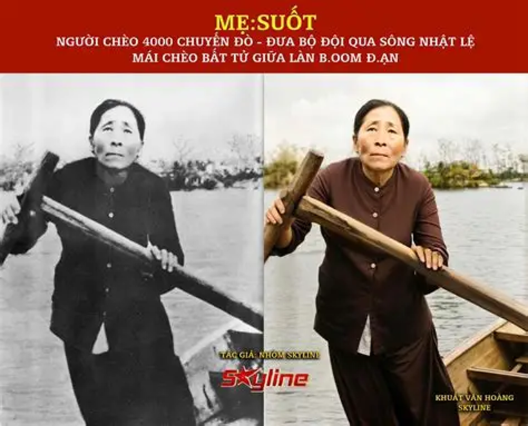 Mẹ Nguyễn Thị Suốt- Mái chèo bất tử giữa làn bom đạn