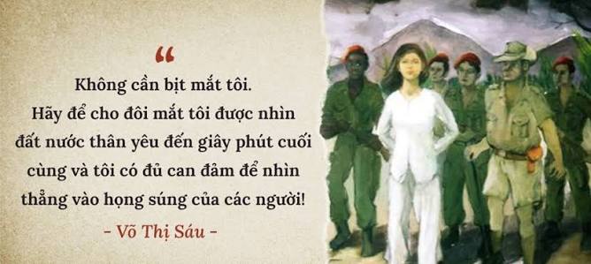 Nữ anh hùng Võ Thị Sáu – Người con gái Đất Đỏ kiên trung