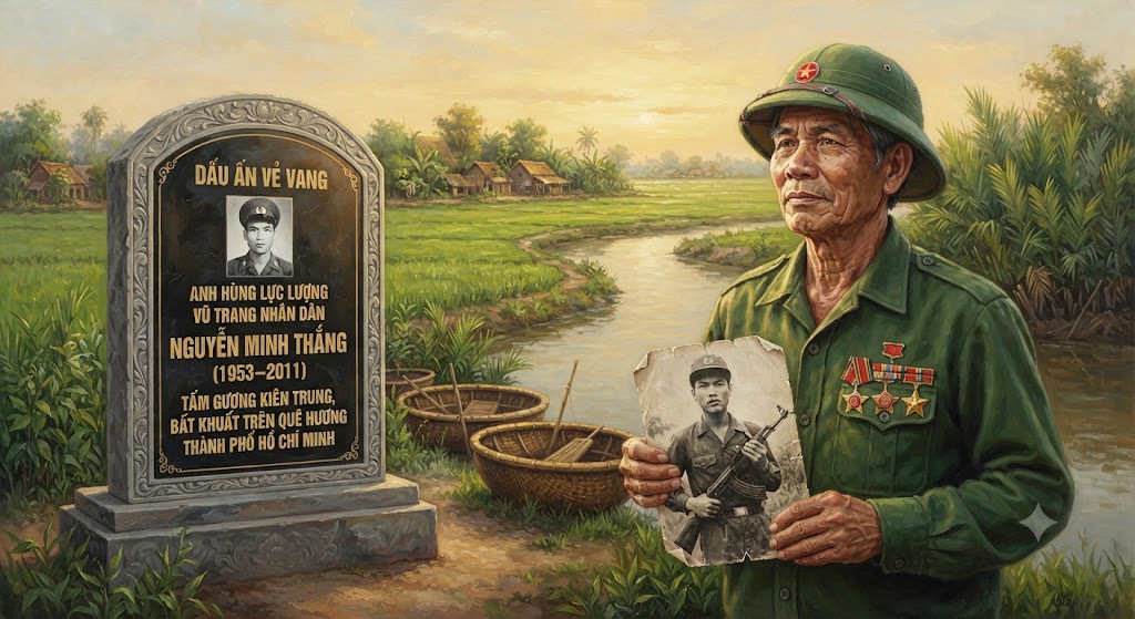 DẤU ẤN VẺ VANG: ANH HÙNG LỰC LƯỢNG VŨ TRANG NHÂN DÂN NGUYỄN MINH THẮNG (1953–2011) – TẤM GƯƠNG KIÊN TRUNG, BẤT KHUẤT TRÊN QUÊ HƯƠNG THÀNH PHỐ HỒ CHÍ MINH