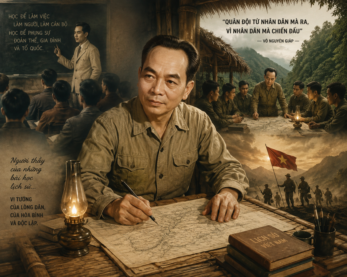 Người thầy bước vào lịch sử