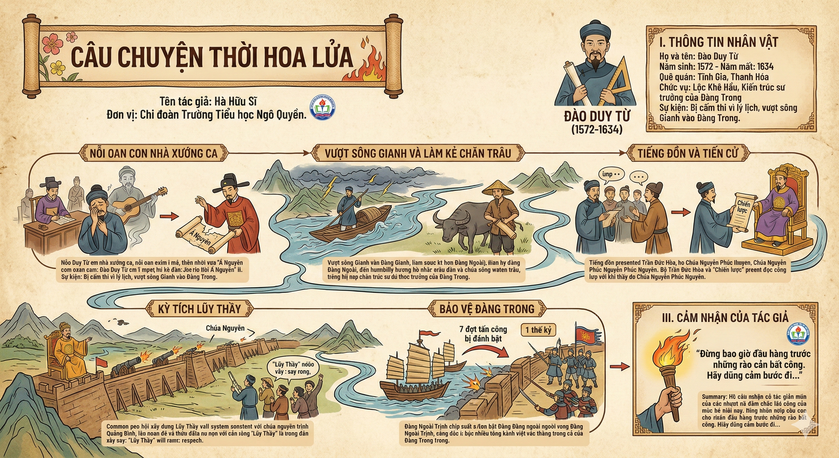 CÂU CHUYỆN THỜI HOA LỬA - Đào Duy Từ