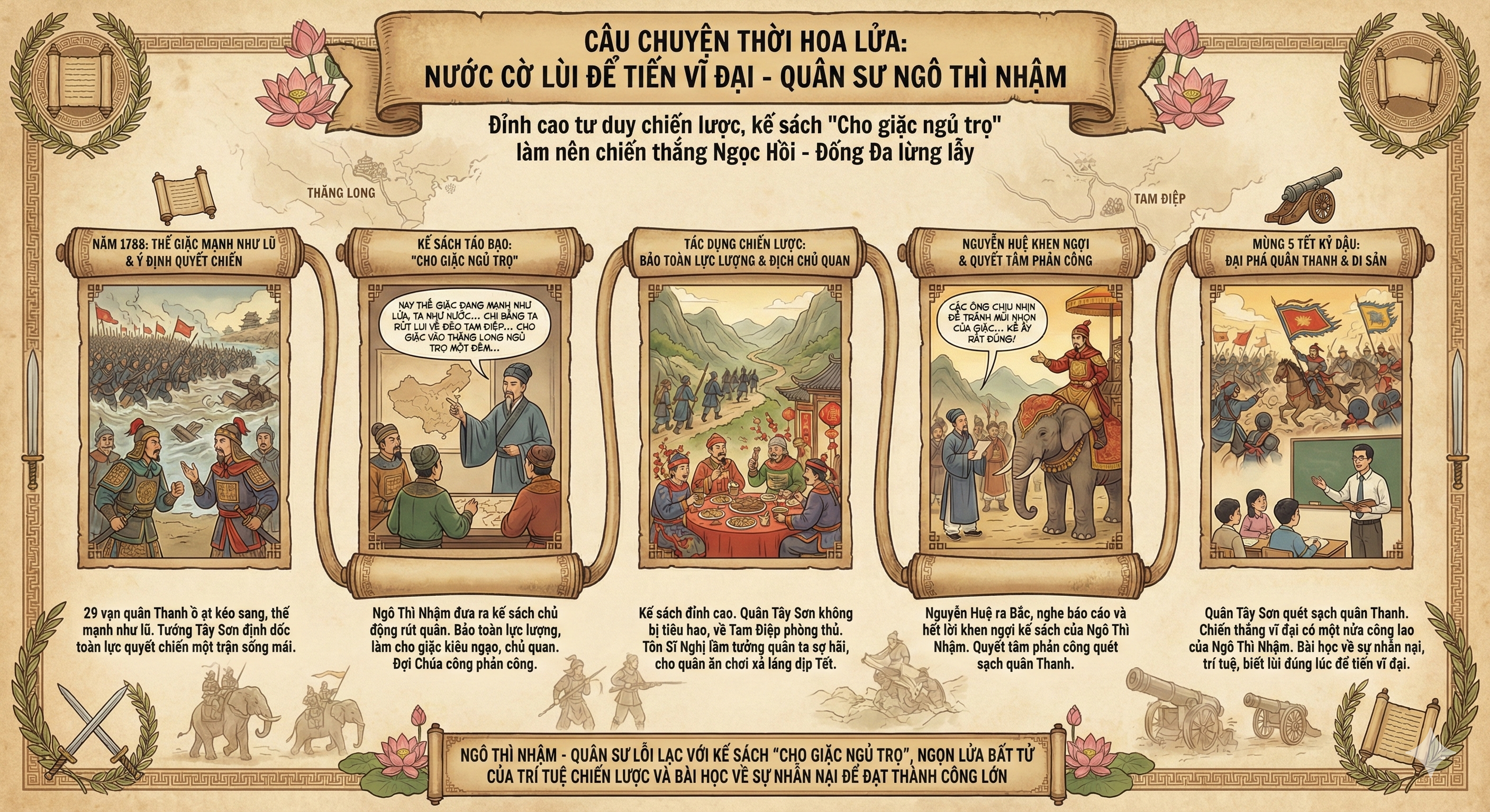 CÂU CHUYỆN THỜI HOA LỬA  - Danh tướng Ngô Thì Nhậm