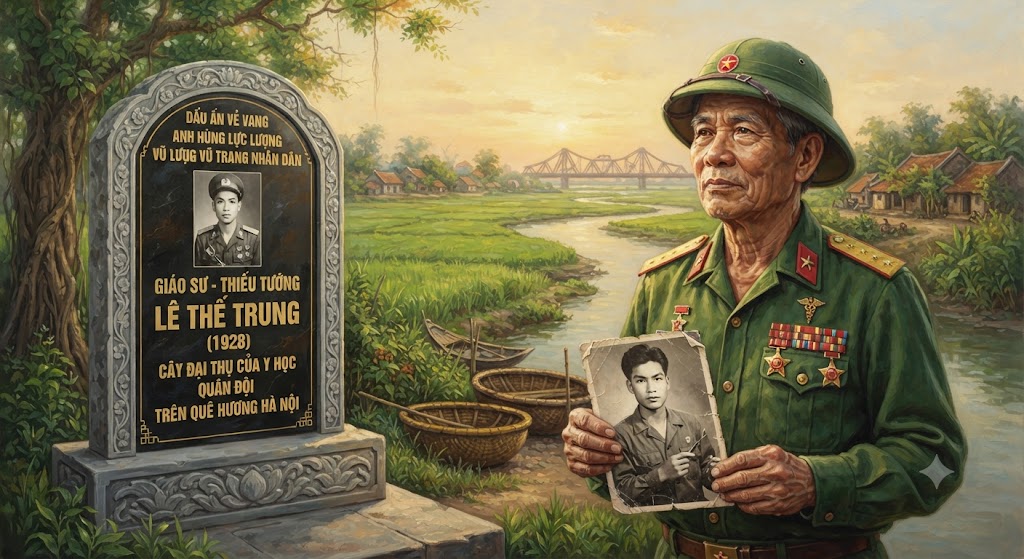DẤU ẤN VẺ VANG: ANH HÙNG LỰC LƯỢNG VŨ TRANG NHÂN DÂN, GIÁO SƯ - THIẾU TƯỚNG LÊ THẾ TRUNG (1928) – CÂY ĐẠI THỤ CỦA Y HỌC QUÂN ĐỘI TRÊN QUÊ HƯƠNG HÀ NỘI