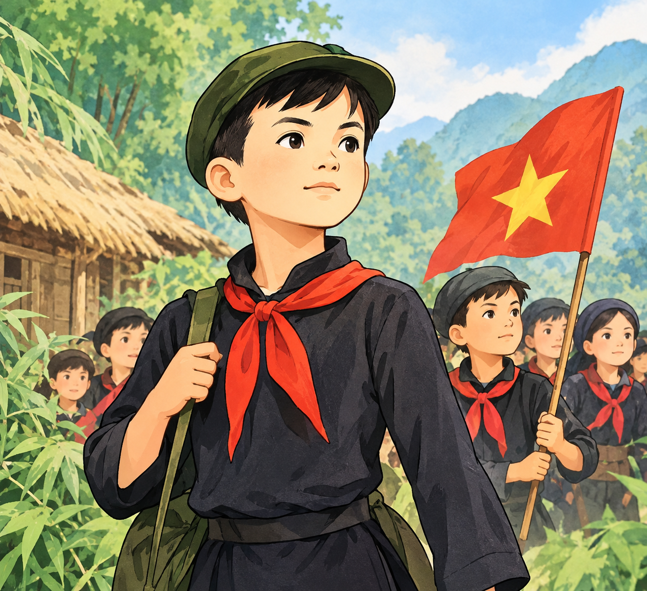 KIM ĐỒNG – NGƯỜI ĐỘI TRƯỞNG ĐỘI NHI ĐỒNG CỨU QUỐC ĐẦU TIÊN