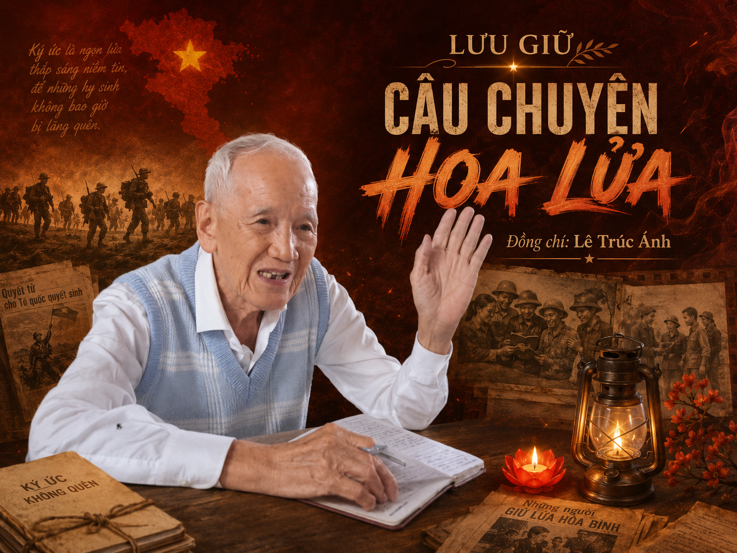 Cựu chiến Binh Lê Trúc Ánh - người chiến sĩ trung kiên
