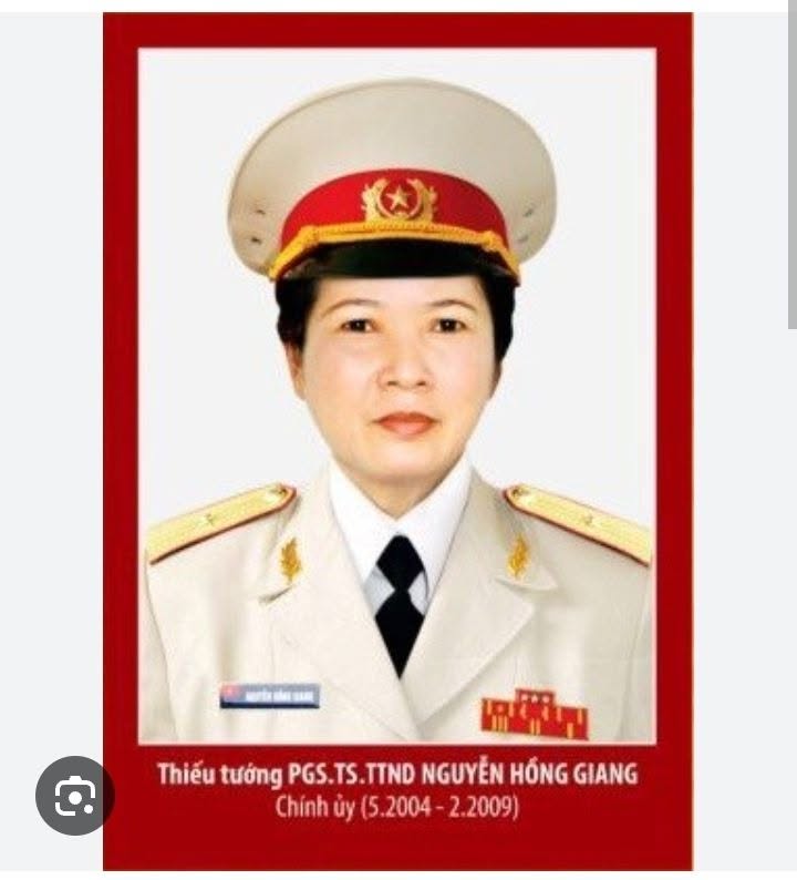Nguyễn Hồng Giang - Nữ tướng thứ hai của QĐND Việt Nam