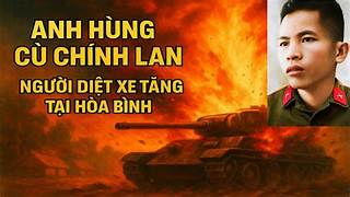 Anh hùng nhảy lên xe tăng địch tiêu diệt thực dân