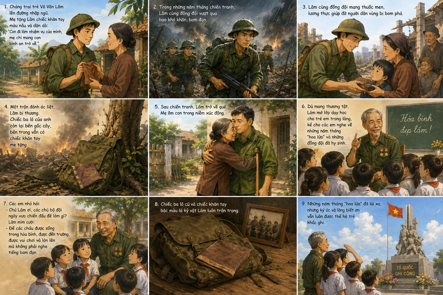Chiếc ba lô không trở về