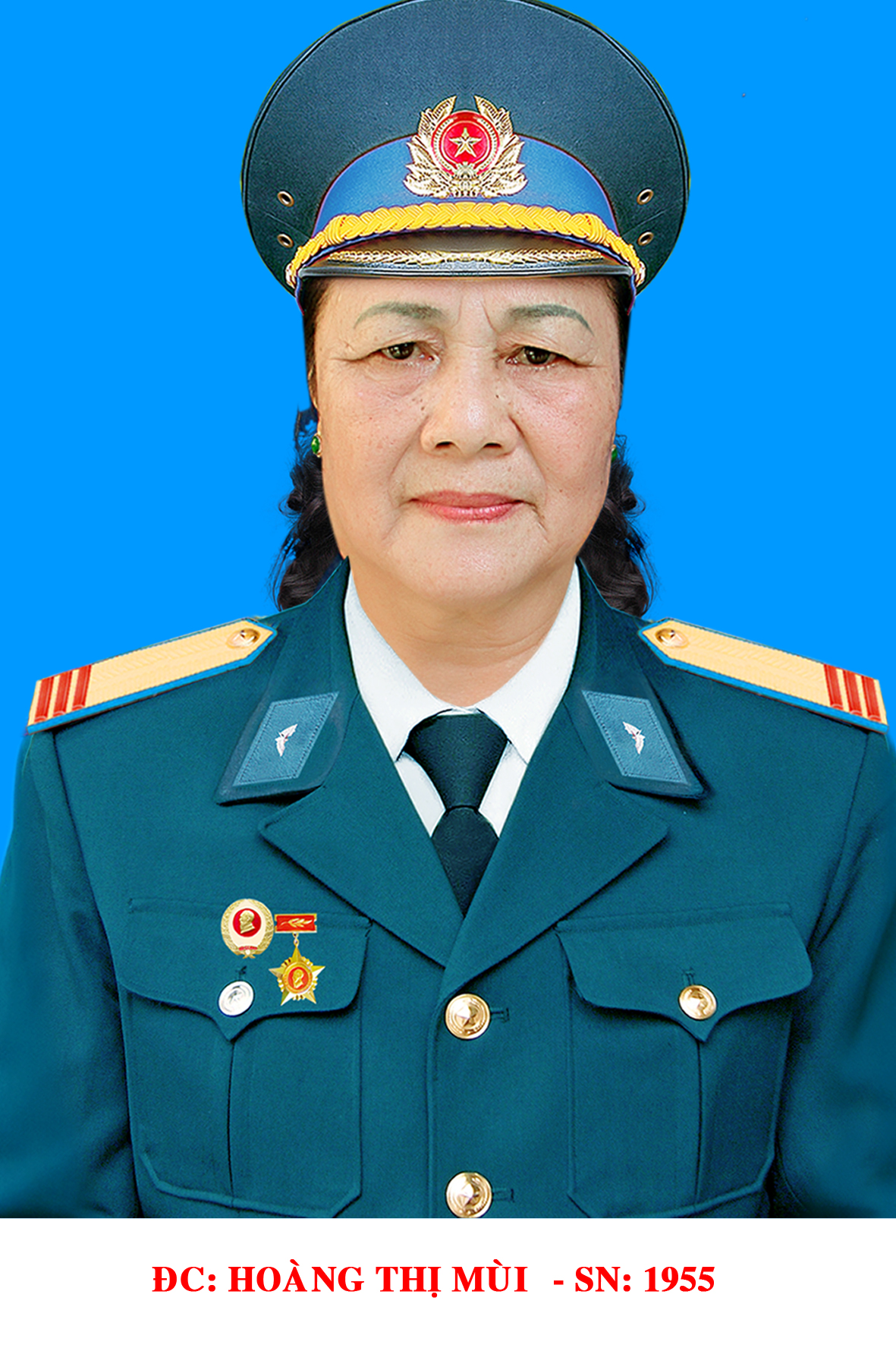 Đồng chí Hoàng Thị Mùi - cựu thanh niên xung phong tiêu biểu