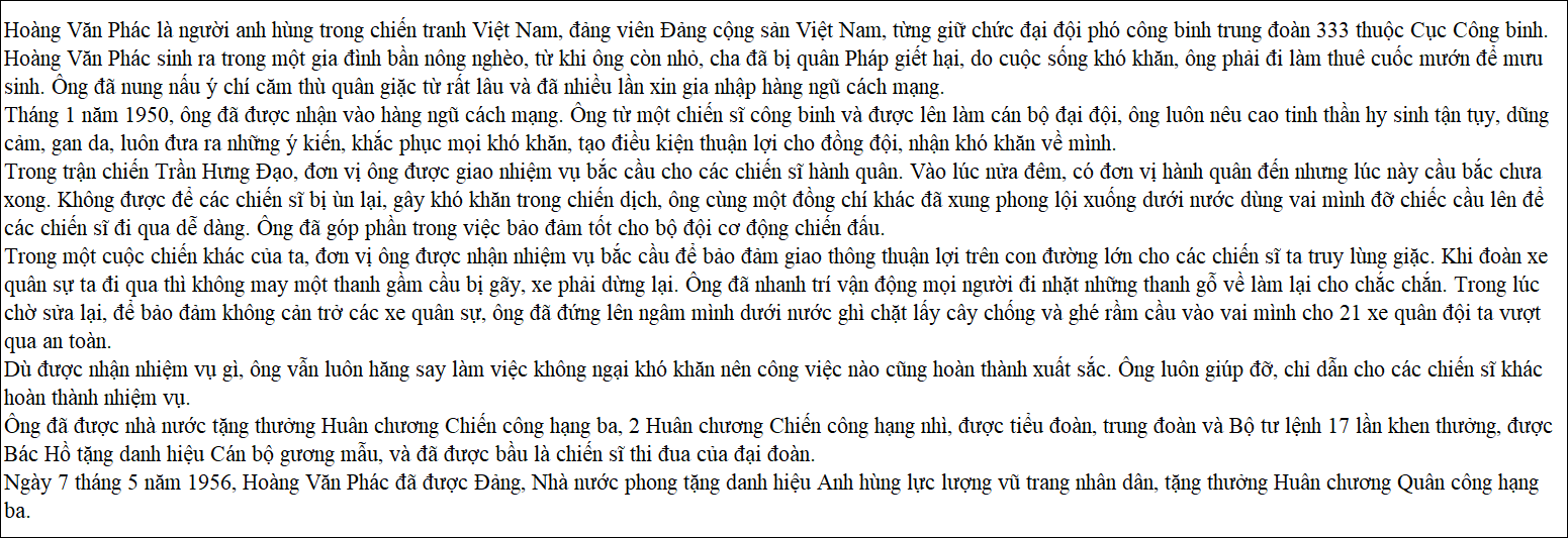 Hoàng Văn Phác