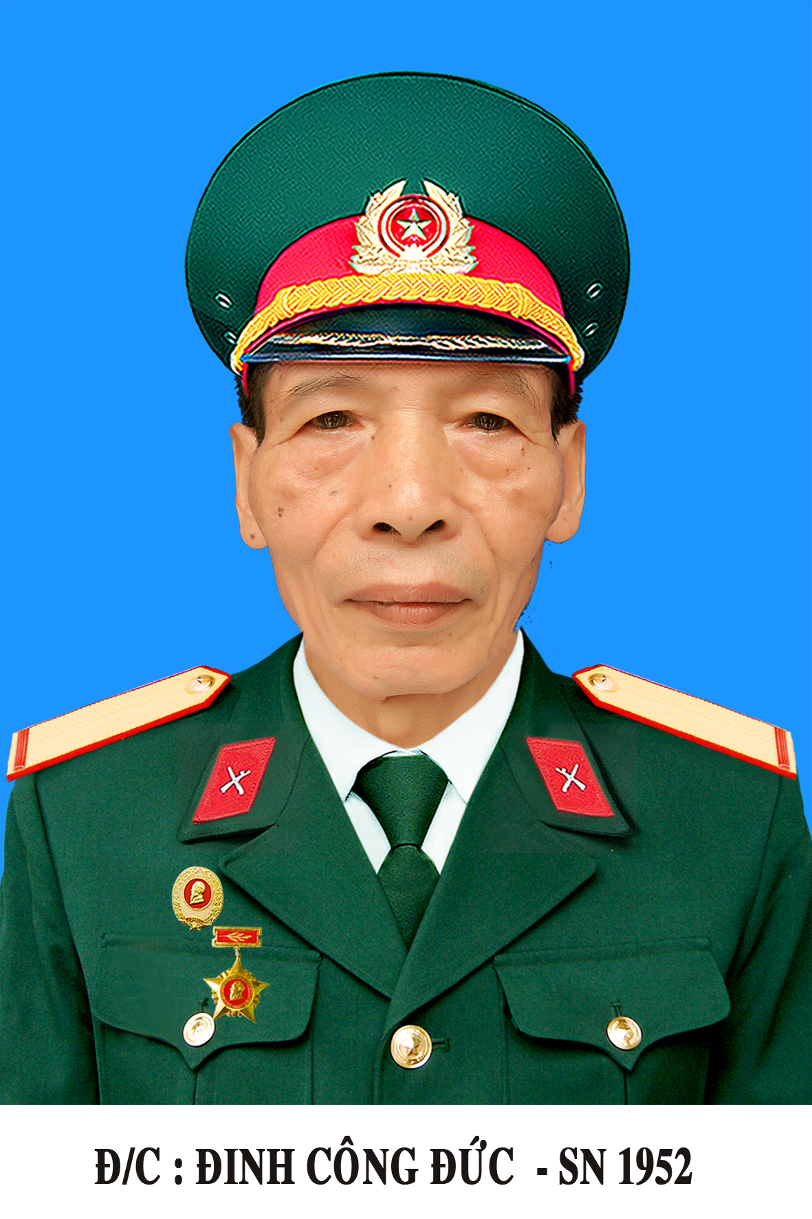 Đồng chí Đinh Công Đức - chiến sĩ tham gia kháng chiến chống Mỹ bảo vệ Tổ quốc
