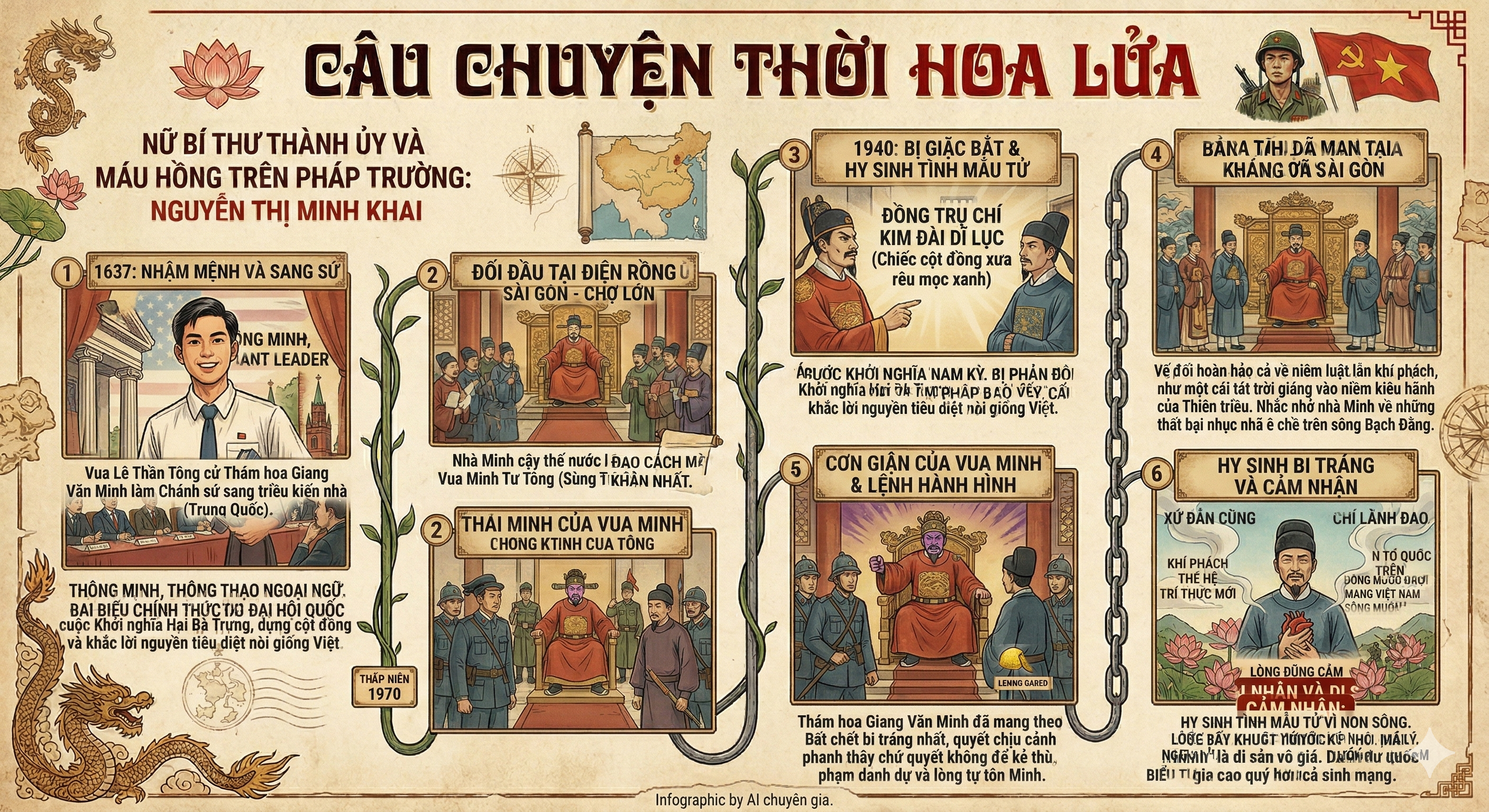 CÂU CHUYỆN THỜI HOA LỬA - Sứ thần Giang Văn Minh