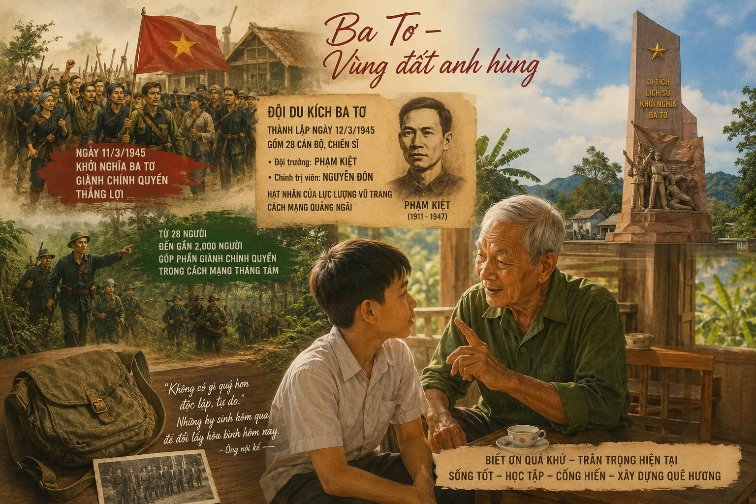 NGƯỜI ANH HÙNG TRONG CÂU CHUYỆN CỦA ÔNG