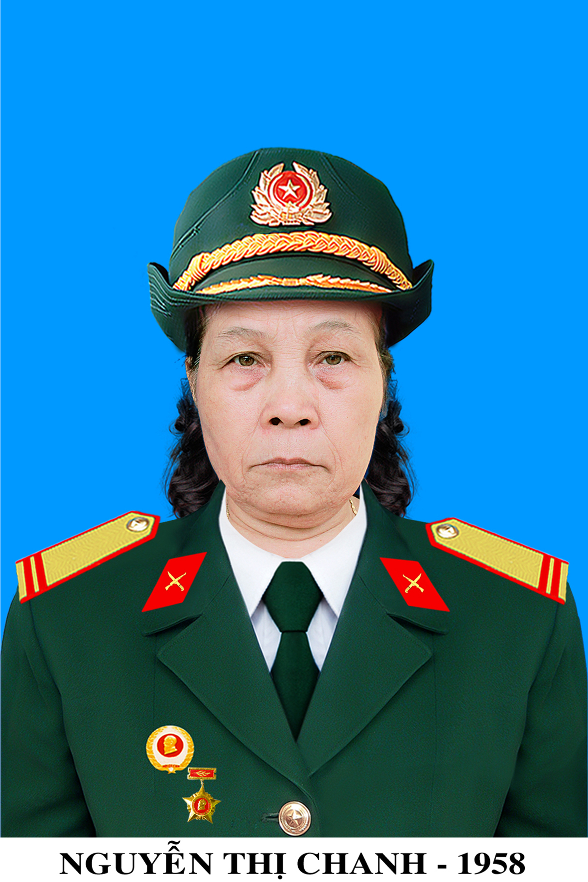 Đồng chí Nguyễn Thị Chanh - Hội viên tiêu biểu hội Cựu thanh niên xung phong xã Hạ Hòa