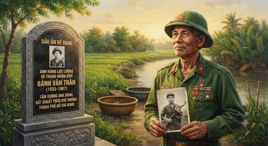 DẤU ẤN VẺ VANG: ANH HÙNG LỰC LƯỢNG VŨ TRANG NHÂN DÂN BÀNH VĂN TRÂN (1933–1967) – TẤM GƯƠNG ANH DŨNG, BẤT KHUẤT TRÊN QUÊ HƯƠNG THÀNH PHỐ HỒ CHÍ MINH