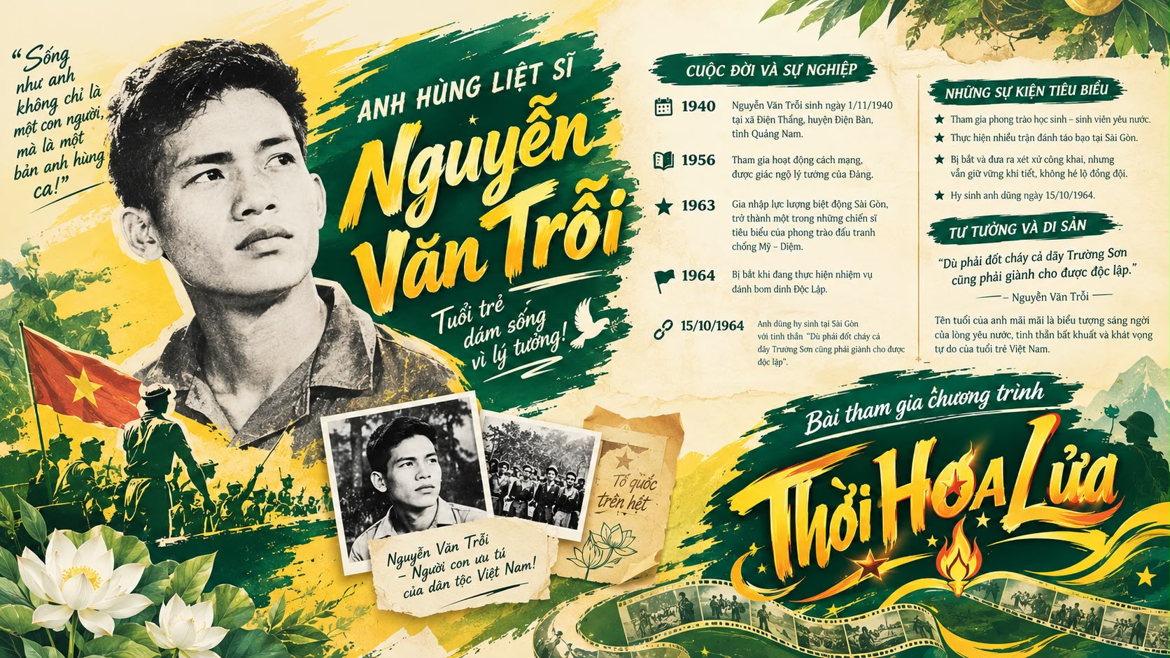 Thời Hoa Lửa - Nguyễn Văn Trỗi
