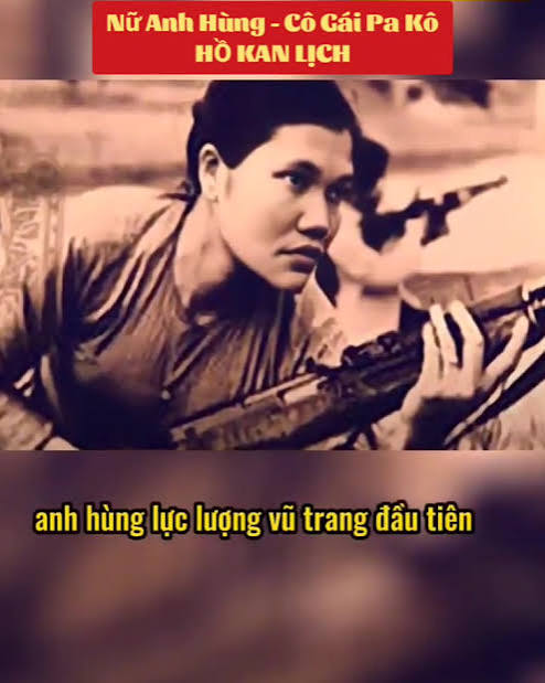 KAN LỊCH NỮ ANH HÙNG NGƯỜI PA CÔ NỔI TIẾNG GAN DẠ TRÊN CHIẾN TRƯỜNG TRỊ–THIÊN