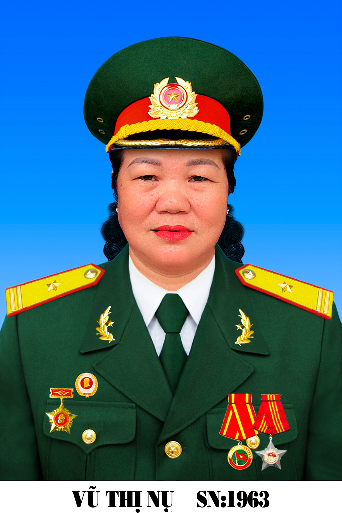 Đồng chí Vũ Thị Nụ - cựu thanh niên xung phong tiêu biểu