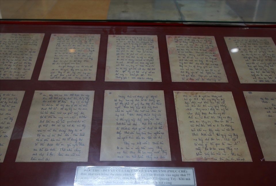 LÊ VĂN HUỲNH - LÁ THƯ  CÒN LẠI SAU 81 NGÀY ĐÊM KHÓI LỬA THÀNH CỔ QUẢNG TRỊ