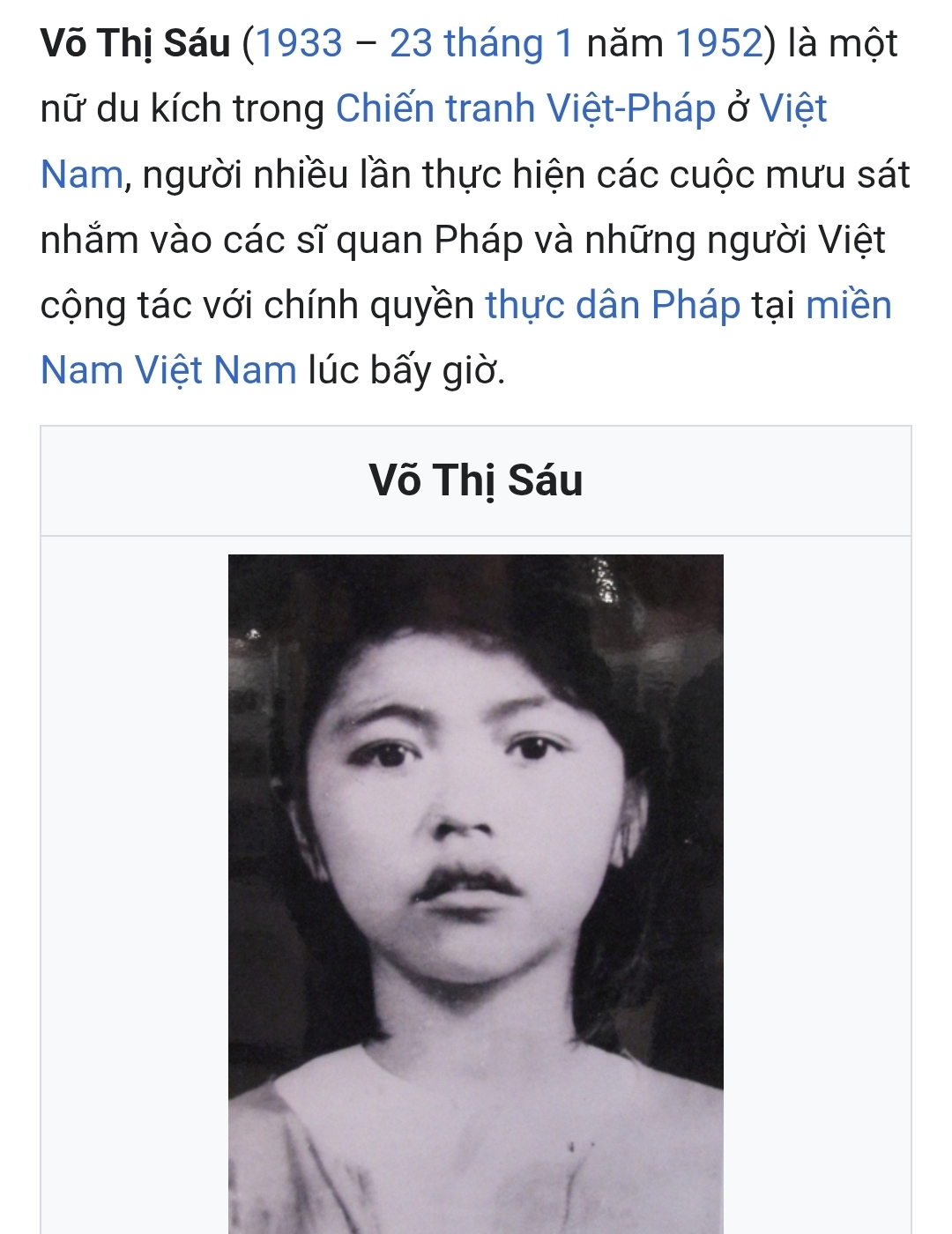 Võ Thị Sáu