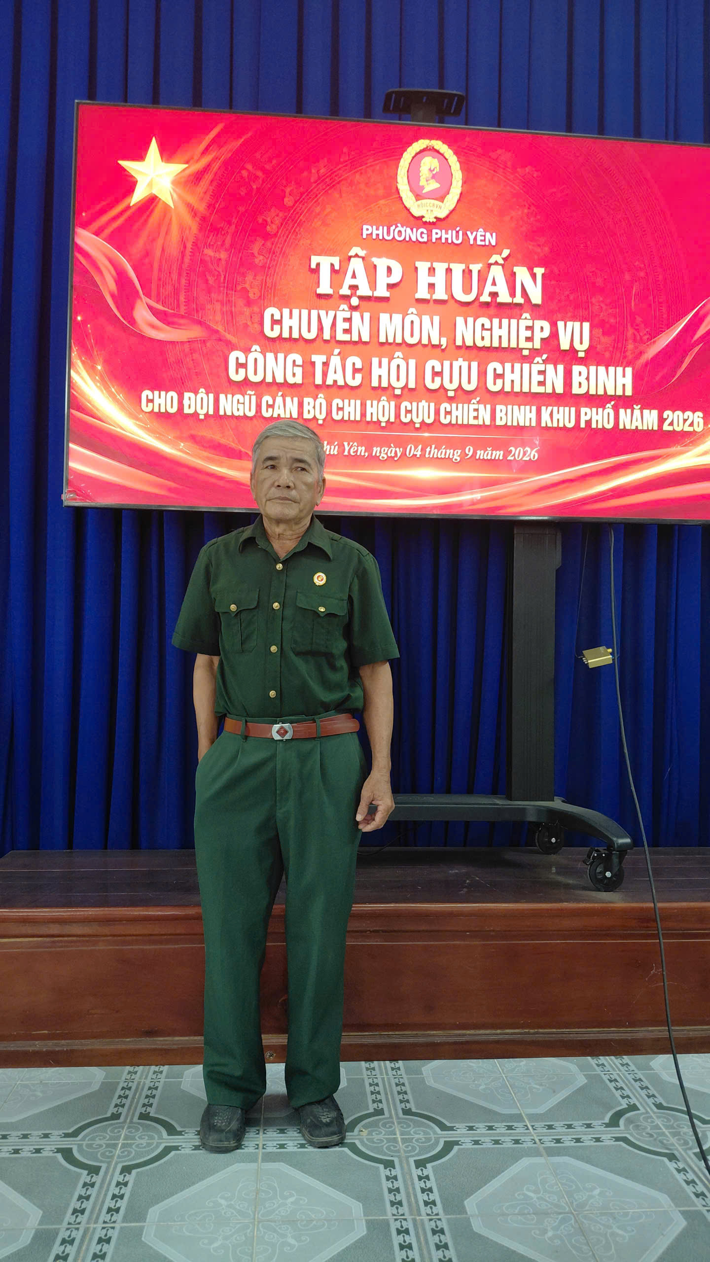 CỰU CHIẾN BINH VĂN PHÚ HOA Bốn năm quân ngũ và hành trình tiếp nối nghĩa tình đồng đội