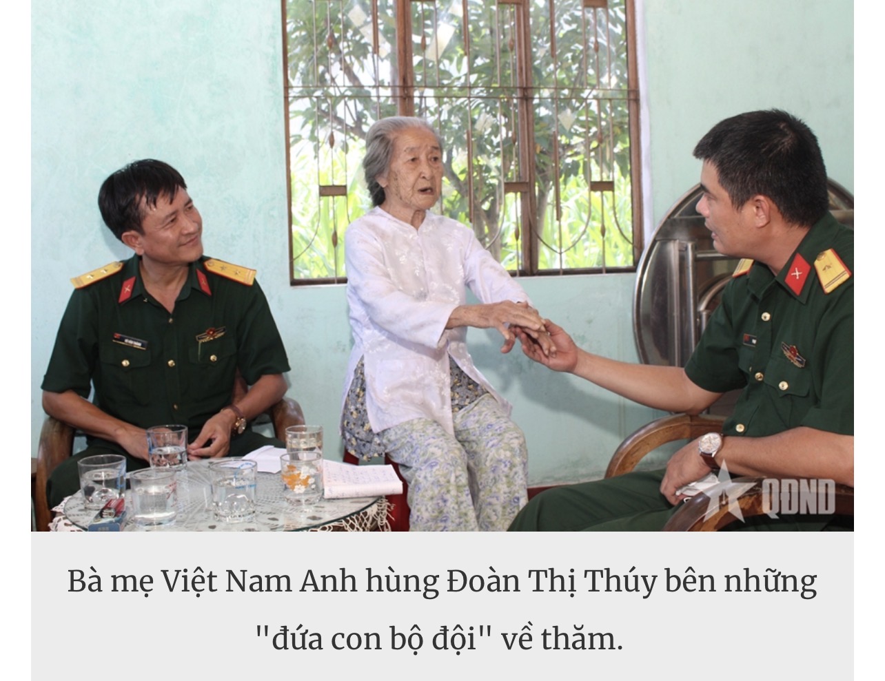Ngọn lửa niềm tin trong trái tim Bà mẹ Việt Nam Anh hùng Đoàn Thị Thúy