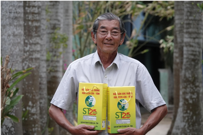 "cha đẻ" của các giống lúa thơm