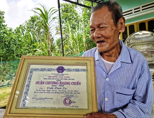 Câu chuyện thời hoa lửa Con đường của lương thực và mạng sống của Cựu chiến binh Trần Đình Tư