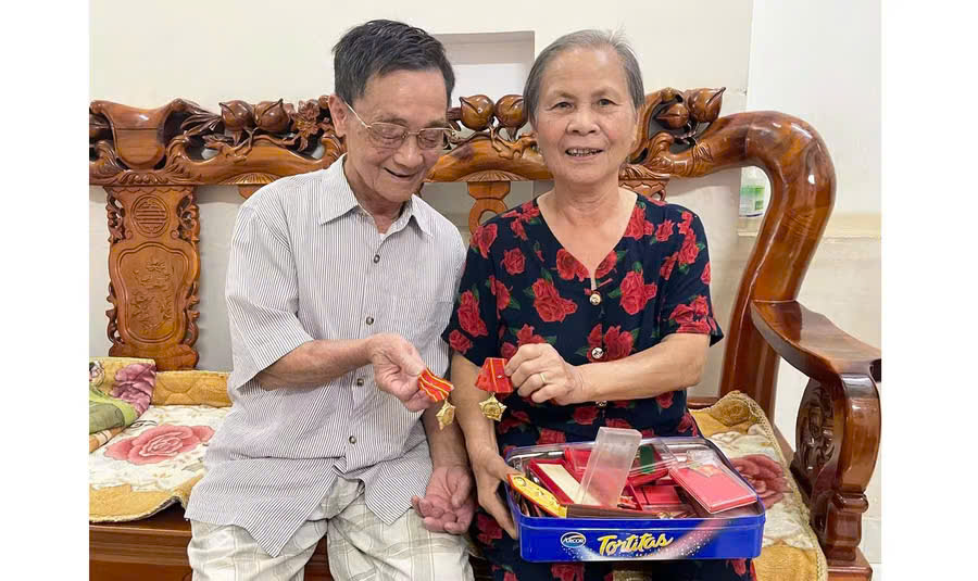 Vợ chồng cựu chiến binh và những ký ức không thể nào quên