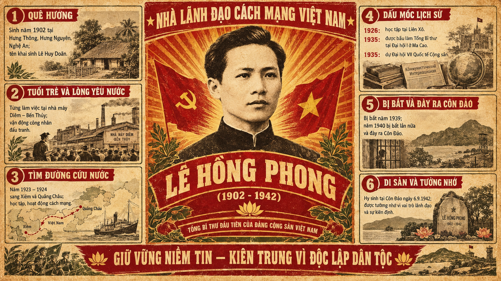 Cuộc đời Lê Hồng Phong