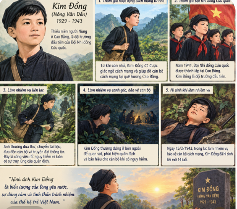 Người liên lạc nhỏ tuổi – Kim Đồng