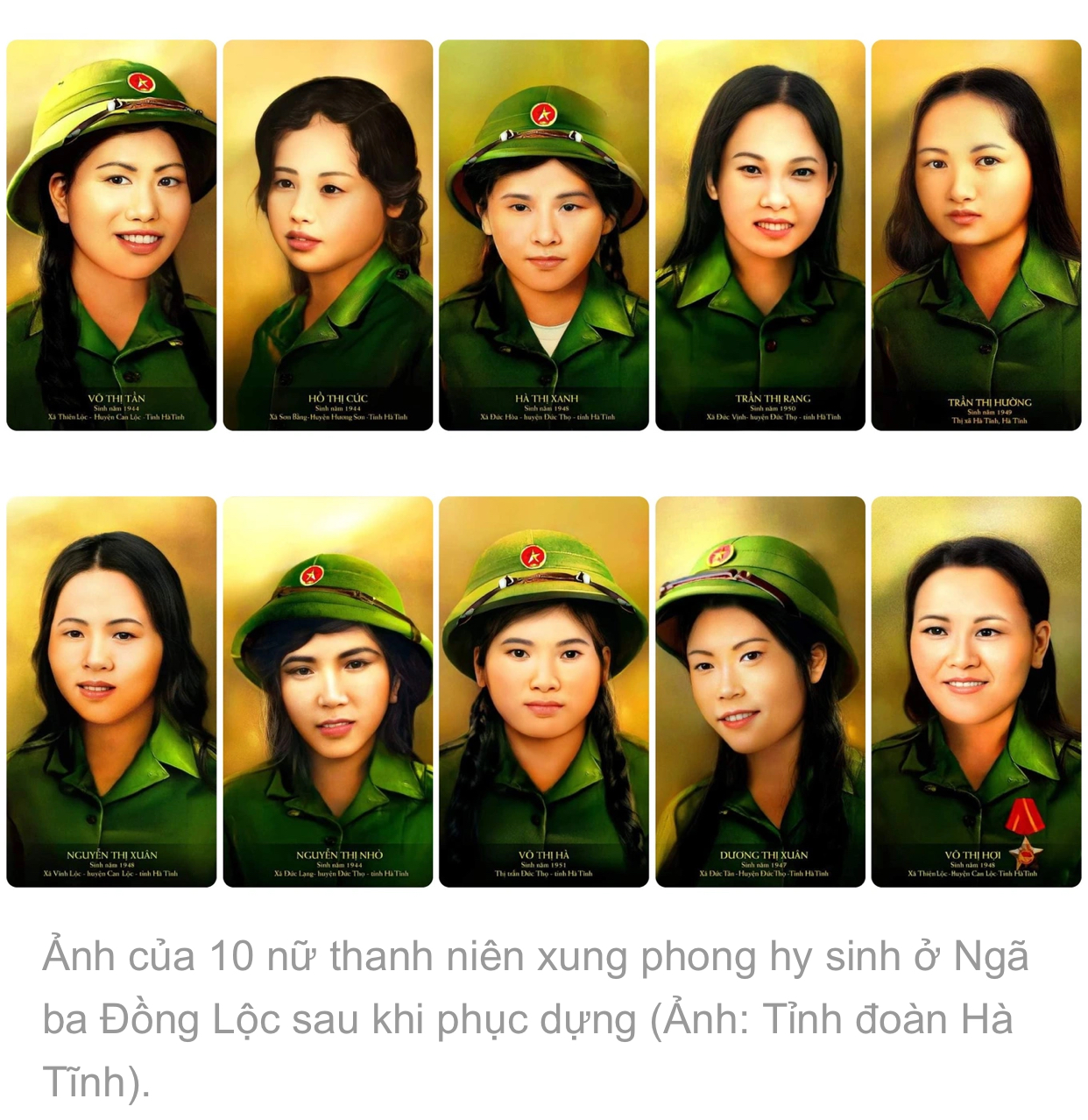 MƯỜI CÔ GÁI VÀ MỘT MÙA THANH XUÂN KHÔNG TRỞ LẠI