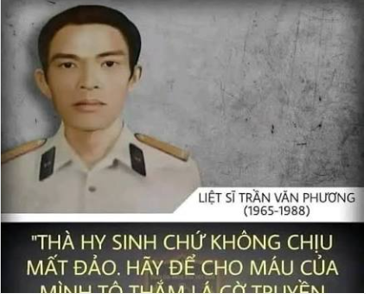 Liệt sĩ Gạc Ma – Trần Văn Phương