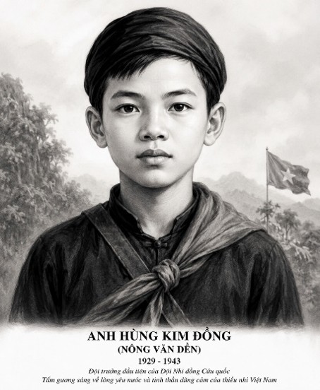 Anh hùng thiếu niên Kim Đồng – Người đội viên đầu tiên của Đội Thiếu niên Tiền phong