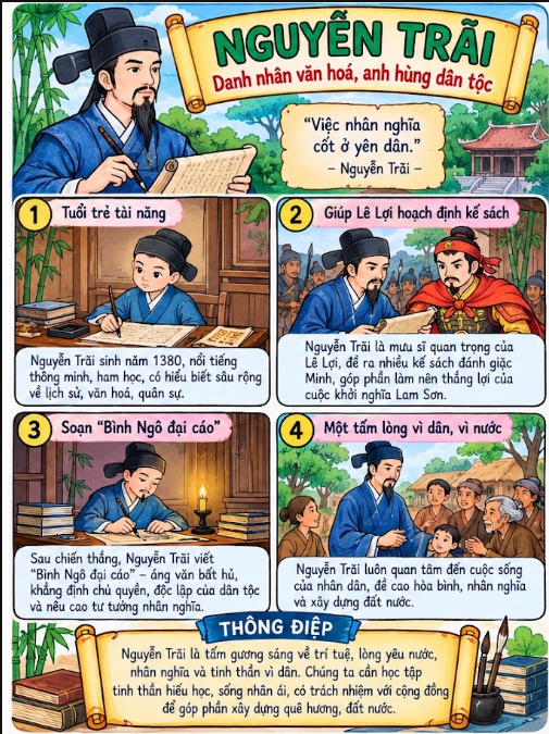Nguyễn Trãi – Danh Nhân Văn Hóa, Anh Hùng Dân Tộc