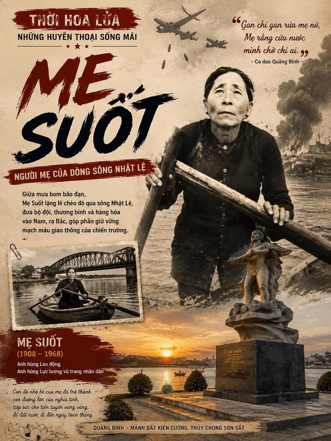 MẸ SUỐT – NGƯỜI MẸ CỦA DÒNG SÔNG NHẬT LỆ