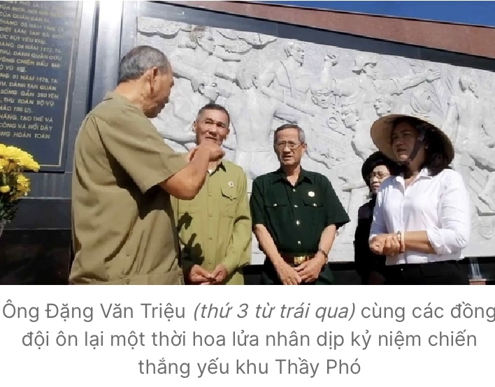 Chiến tranh lùi xa 50 năm, nhưng 2 mảnh đạn vẫn ở lại trong ông