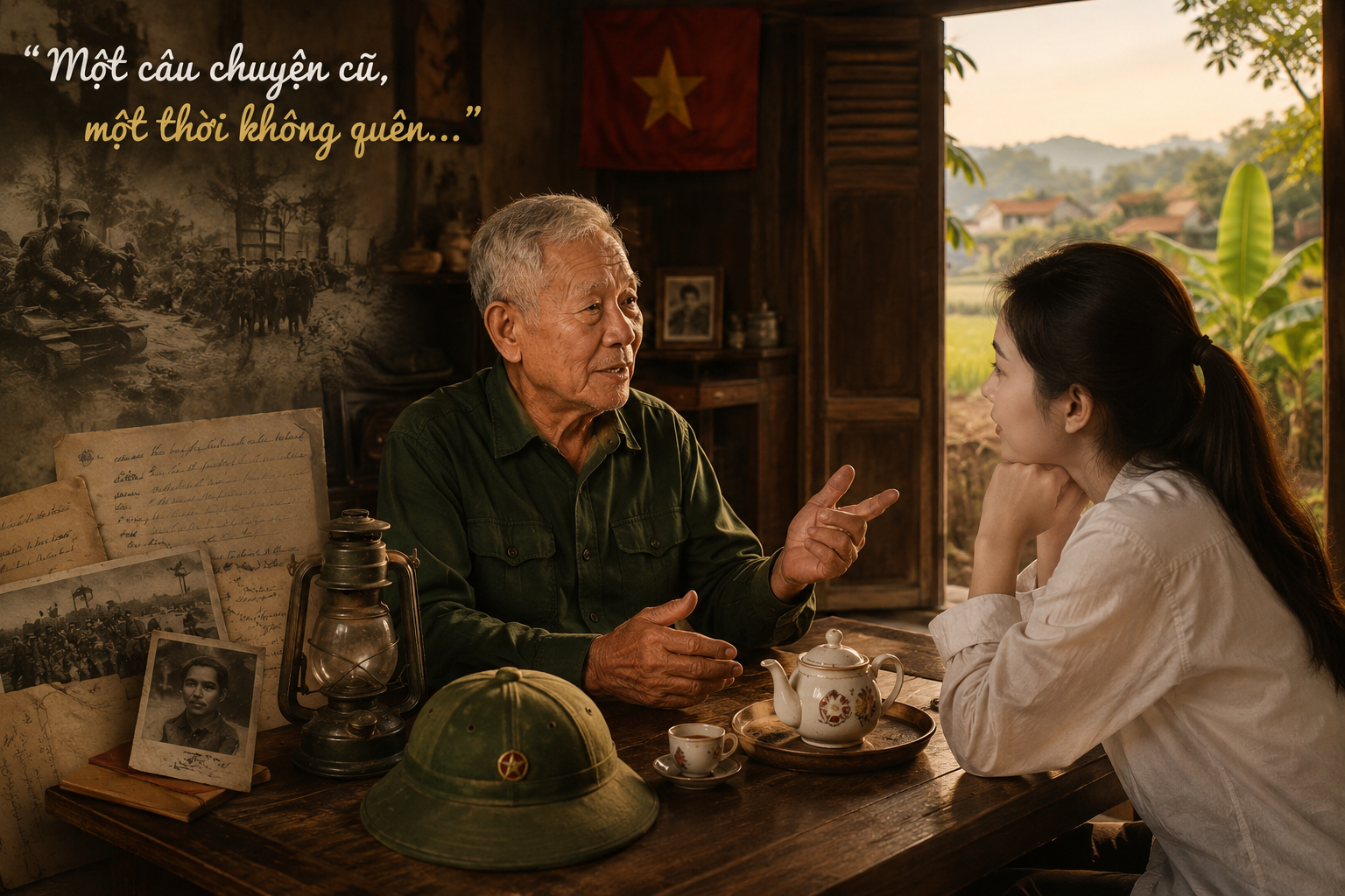 Một câu chuyện cũ, một thời không quên