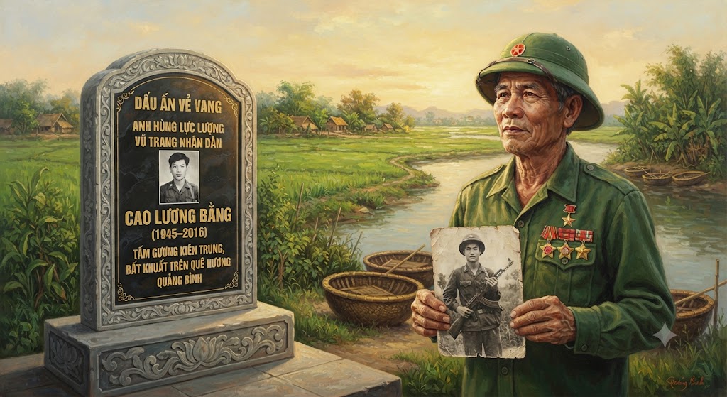 DẤU ẤN VẺ VANG: ANH HÙNG LỰC LƯỢNG VŨ TRANG NHÂN DÂN CAO LƯƠNG BẰNG (1945–2016) – TẤM GƯƠNG KIÊN TRUNG, BẤT KHUẤT TRÊN QUÊ HƯƠNG QUẢNG BÌNH
