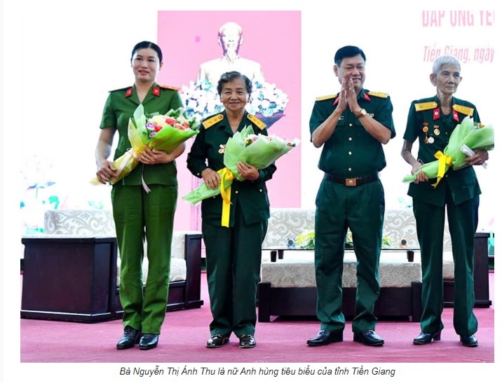 TRUNG TÁ, ANH HÙNG LỰC LƯỢNG VŨ TRANG NHÂN DÂN NGUYỄN THỊ ÁNH THU – “MÃNH HỔ” VÙNG VÀNH ĐAI BÌNH ĐỨC