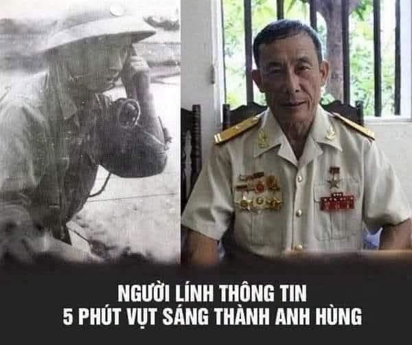 NGƯỜI LÍNH THÔNG TIN “5 PHÚT VỤT SÁNG THÀNH ANH HÙNG”